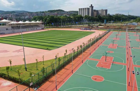 潛江硅pu籃球場